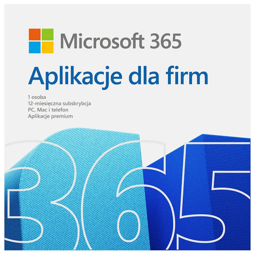 Aplikacje Microsoft 365 dla firm