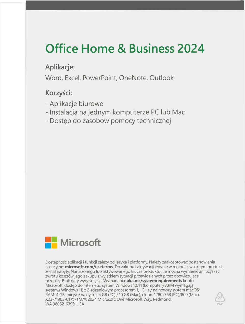 Office 2024 Home & Business Microsoft 365