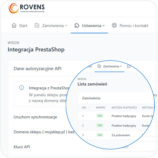 Niezawodna integracja Wapro Mag z PrestaShop